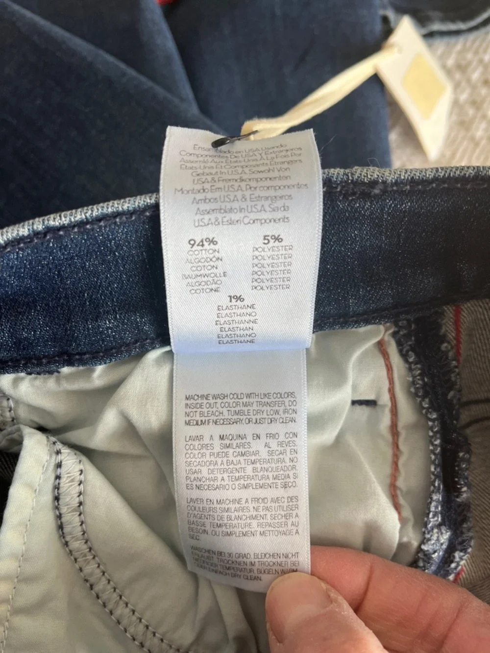 NWT MOTHER The Hustler Ankle Jeans in Here Kitty Kitty Glitter Racer Sz 28 - Picture 6 of 15